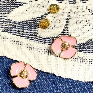 3 items free shipping Tory Burch flower earrings